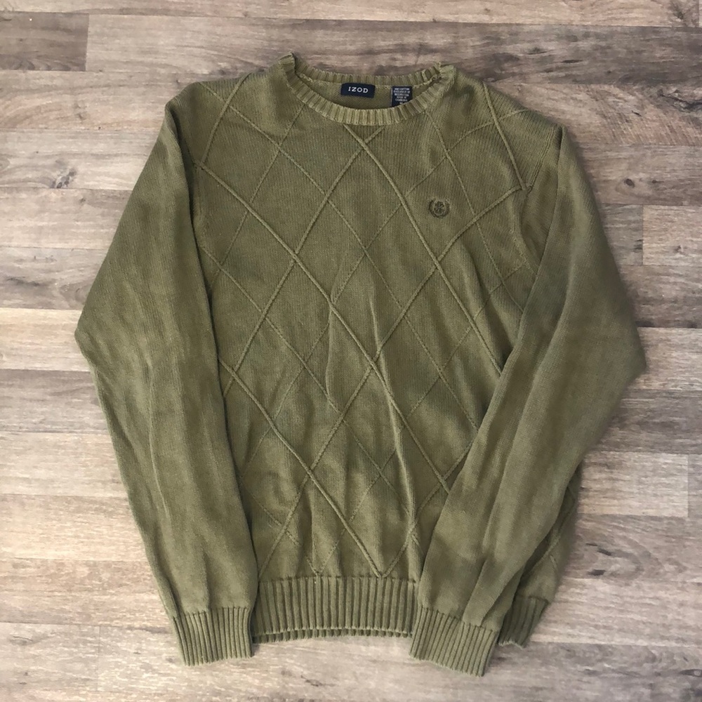 IZOD Sweater Green Men’s Medium